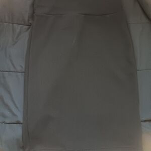 Elegant Black Women's Midi Pencil Skirt